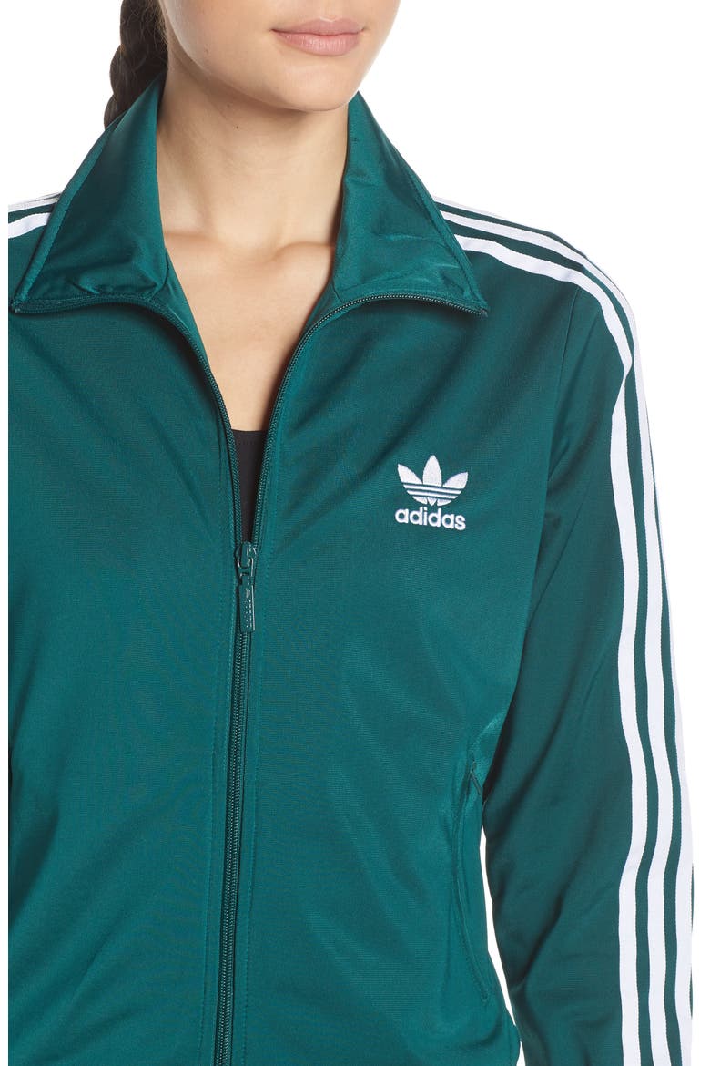 Firebird Recycled Tricot Track Jacket, Alternate, color, NOBLE GREEN