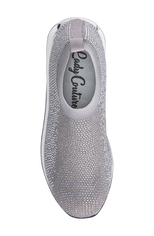 Lady Couture Bella Rhinestone Sneaker In Multi