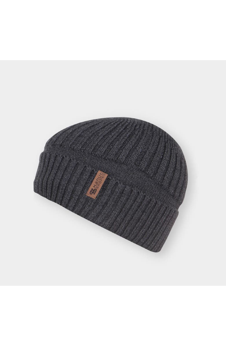 Kanut Sports Brazos Women's Ribbed beanie, Main, color, Dark Grey