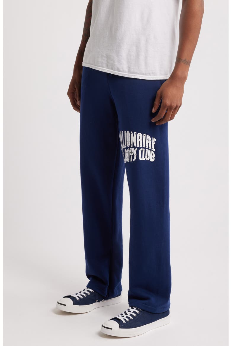 Arch Logo Graphic Sweatpants, Alternate, color, MEDIEVAL BLUE