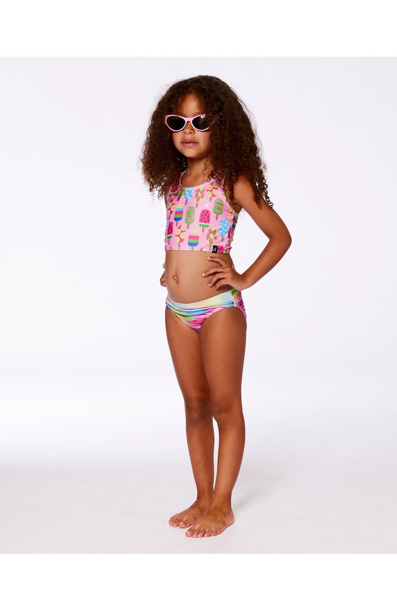 Deux par Deux Little Girl's Printed Two-Piece Swimsuit Multicolored, Alternate, color,