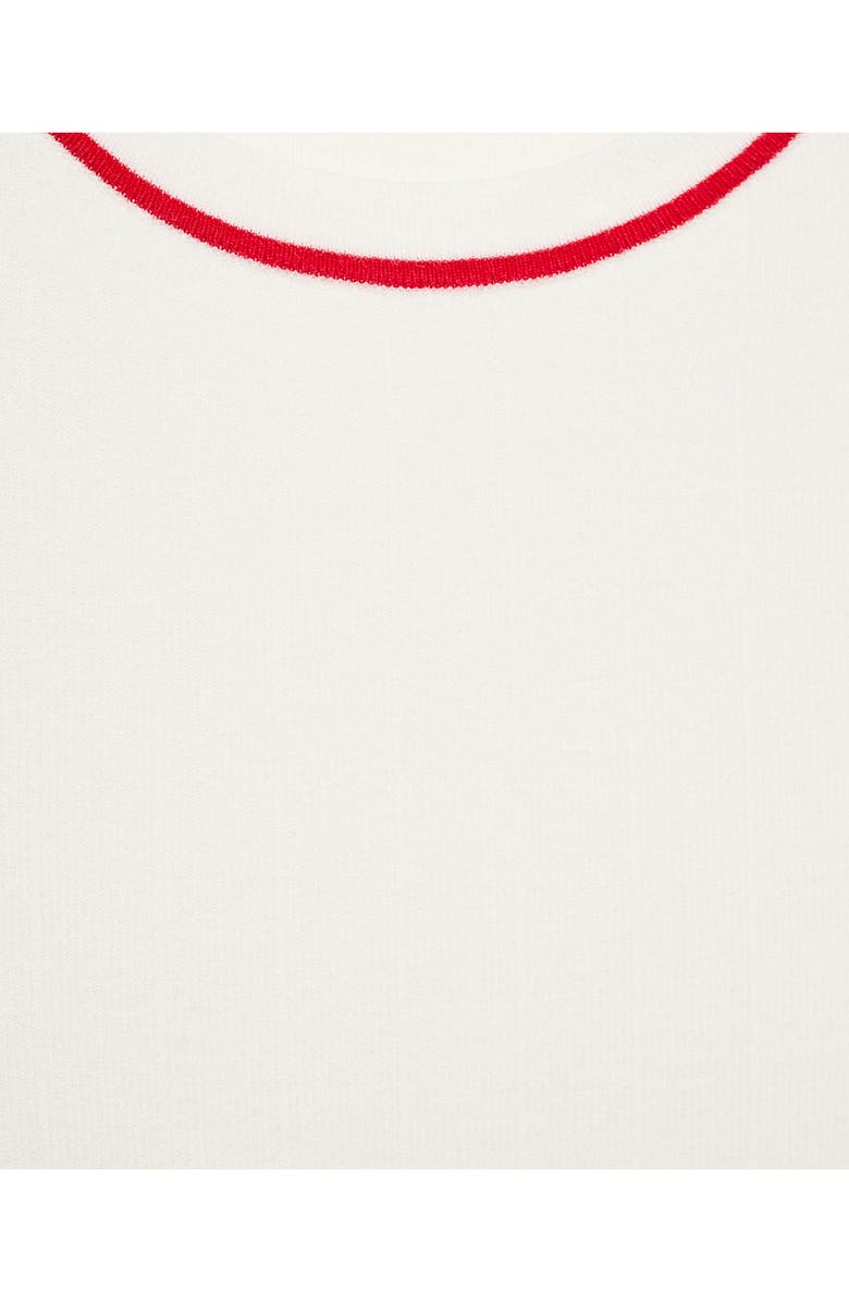 MANGO Rib Mini Sweater Dress, Alternate, color,