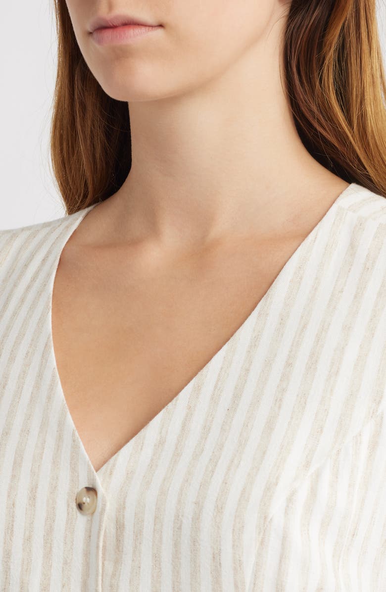 Thread & Supply Christine Sleeveless Dress, Alternate, color, Natural White