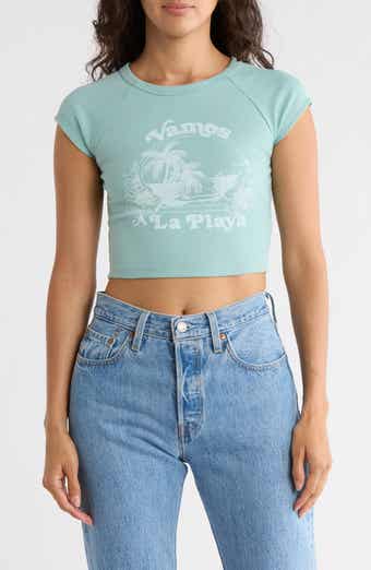 Roxy Vamos Cotton Blend T-Shirt