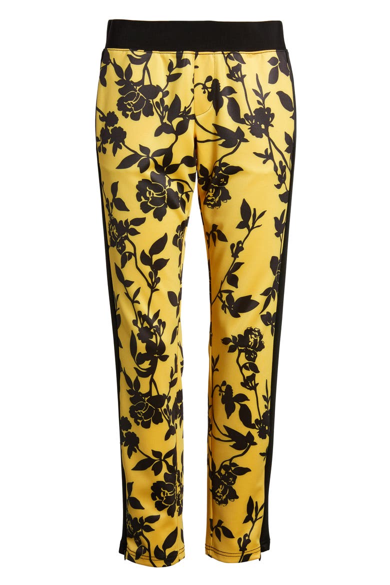 Crop Track Pants, Alternate, color, FLORAL SHADOW PRINT
