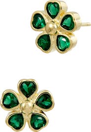 SAVVY CIE JEWELS Floret Stud Earrings