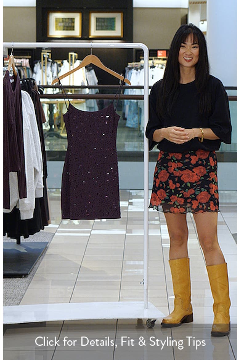Embellished Strappy Back Minidress video
