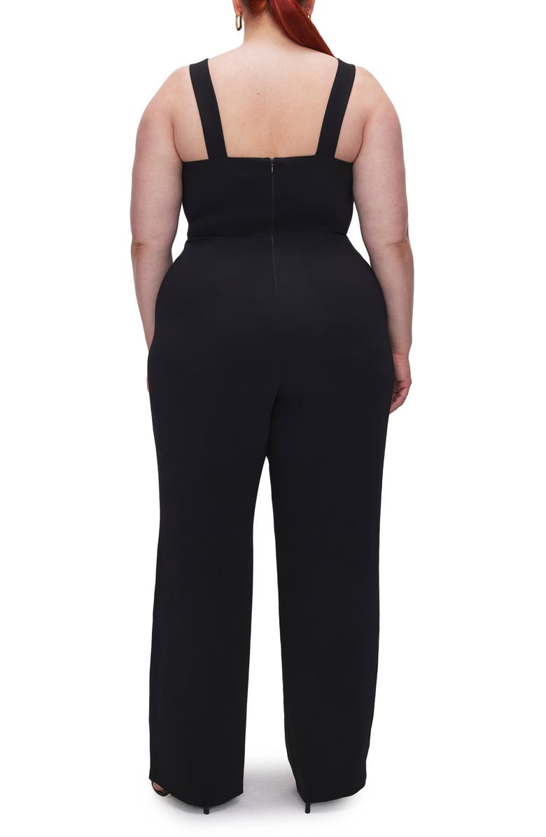 Good American Luxe Column Jumpsuit, Alternate, color, 