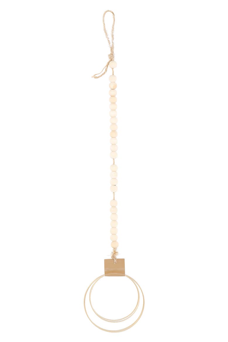 Beads Airplant Hanger, Main, color, NATURAL