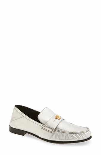 Medusa Convertible Metallic Penny Loafer