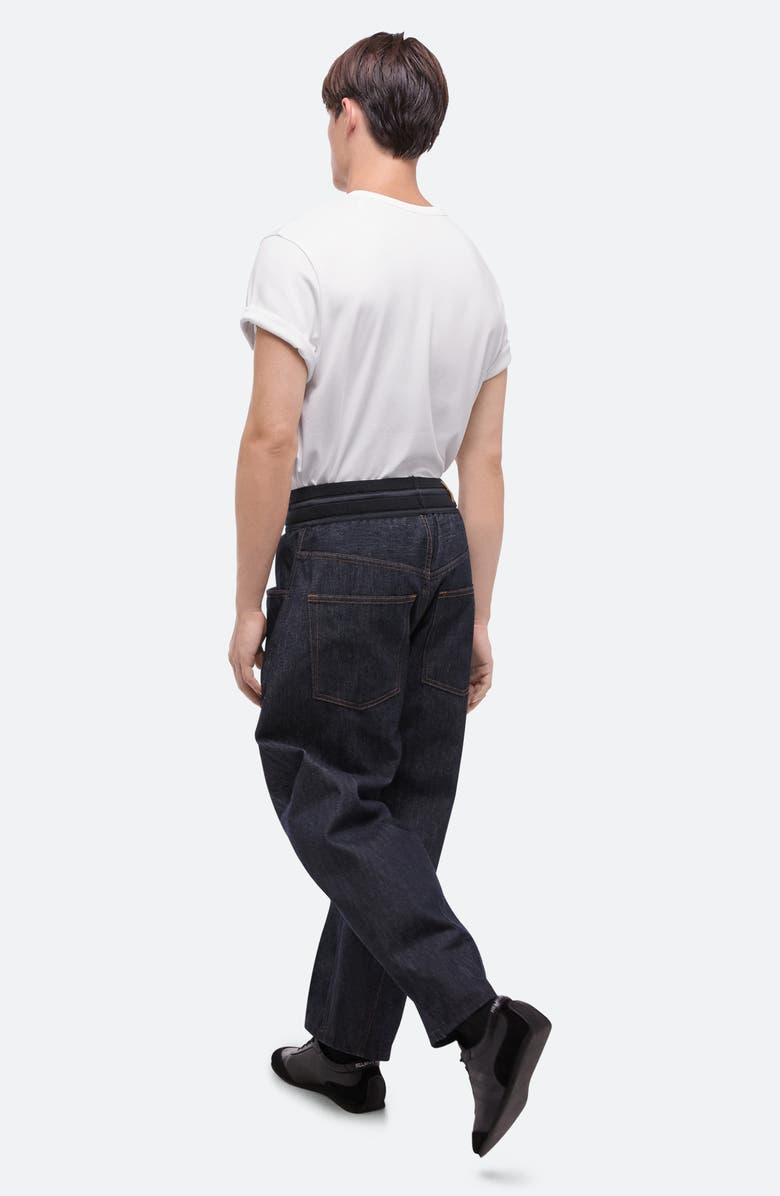 Helmut Lang Cocoon Nonstretch Denim Barrel Leg Jeans, Alternate, color, 