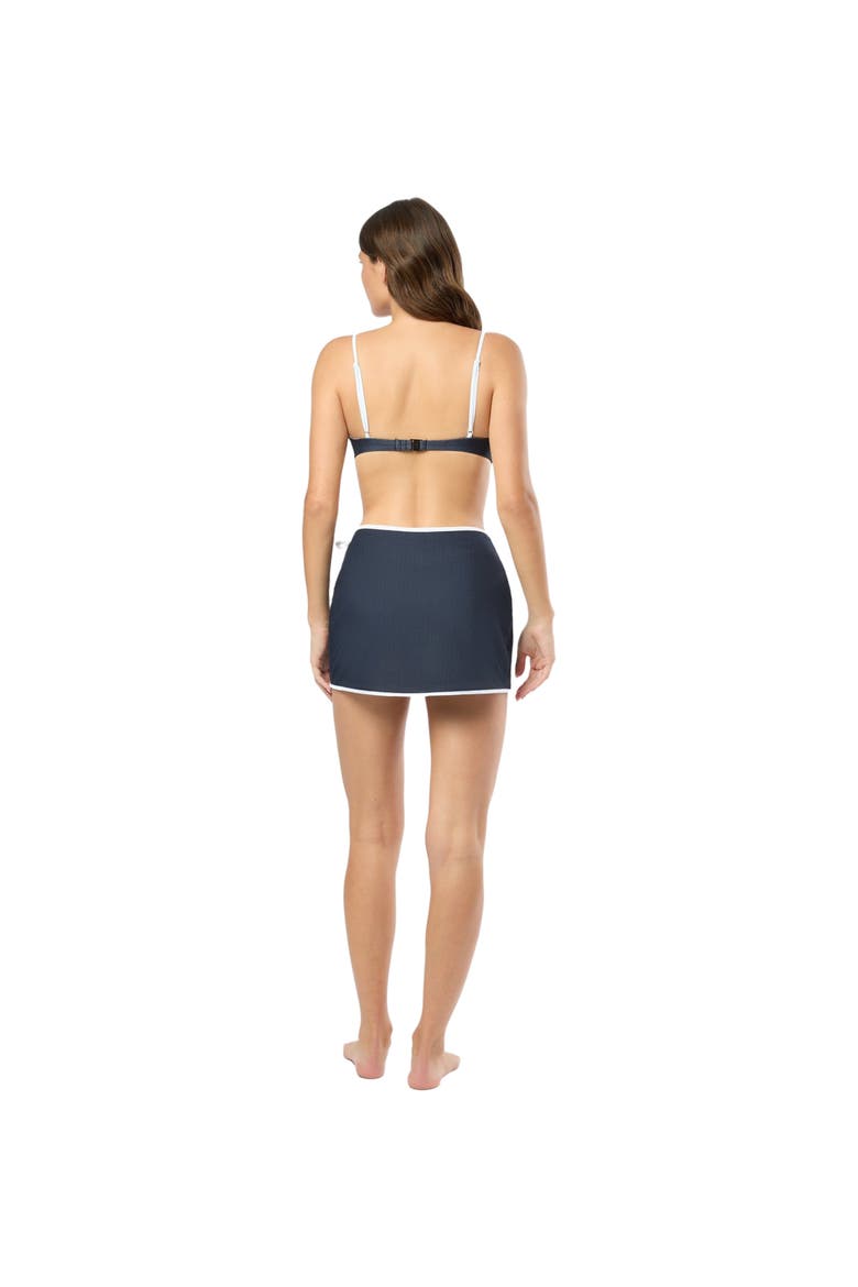 Crochet Mesh Mini Wrap Skirt, Alternate, color, DEEP NAVY