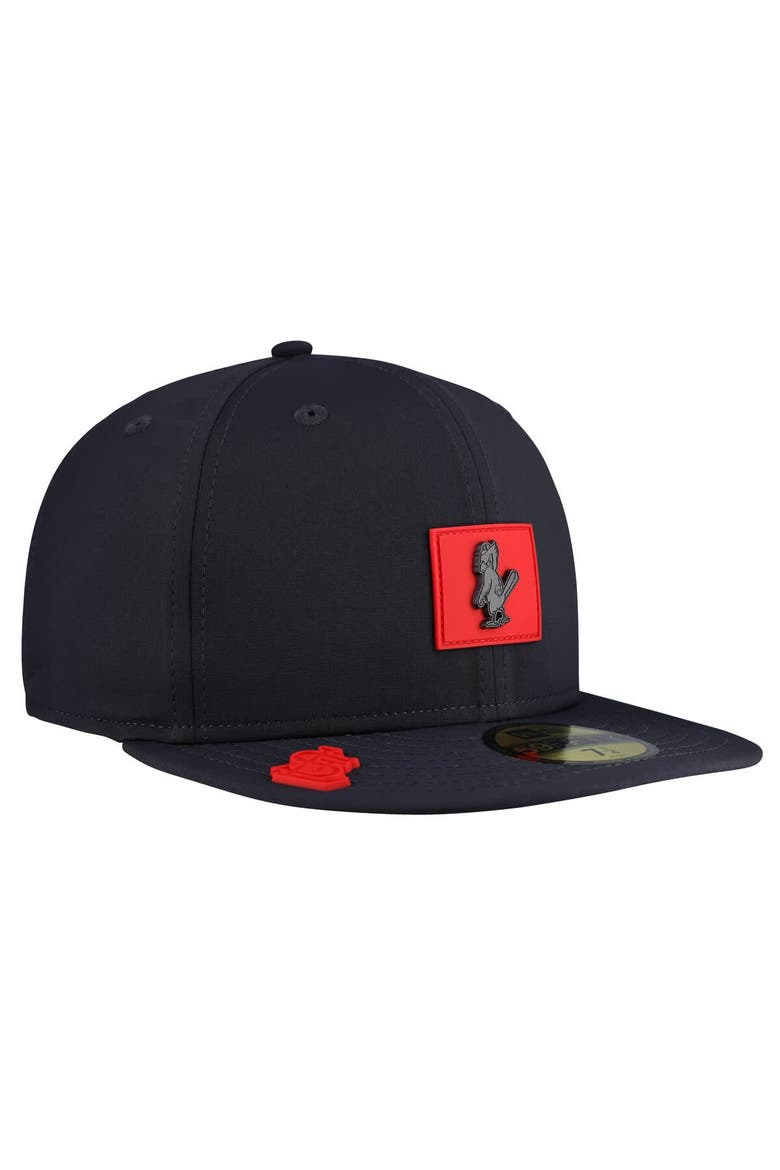 Men's New Era  Navy St. Louis Cardinals 2026 Clubhouse Alternate 59FIFTY Fitted Hat, Alternate, color, Navy