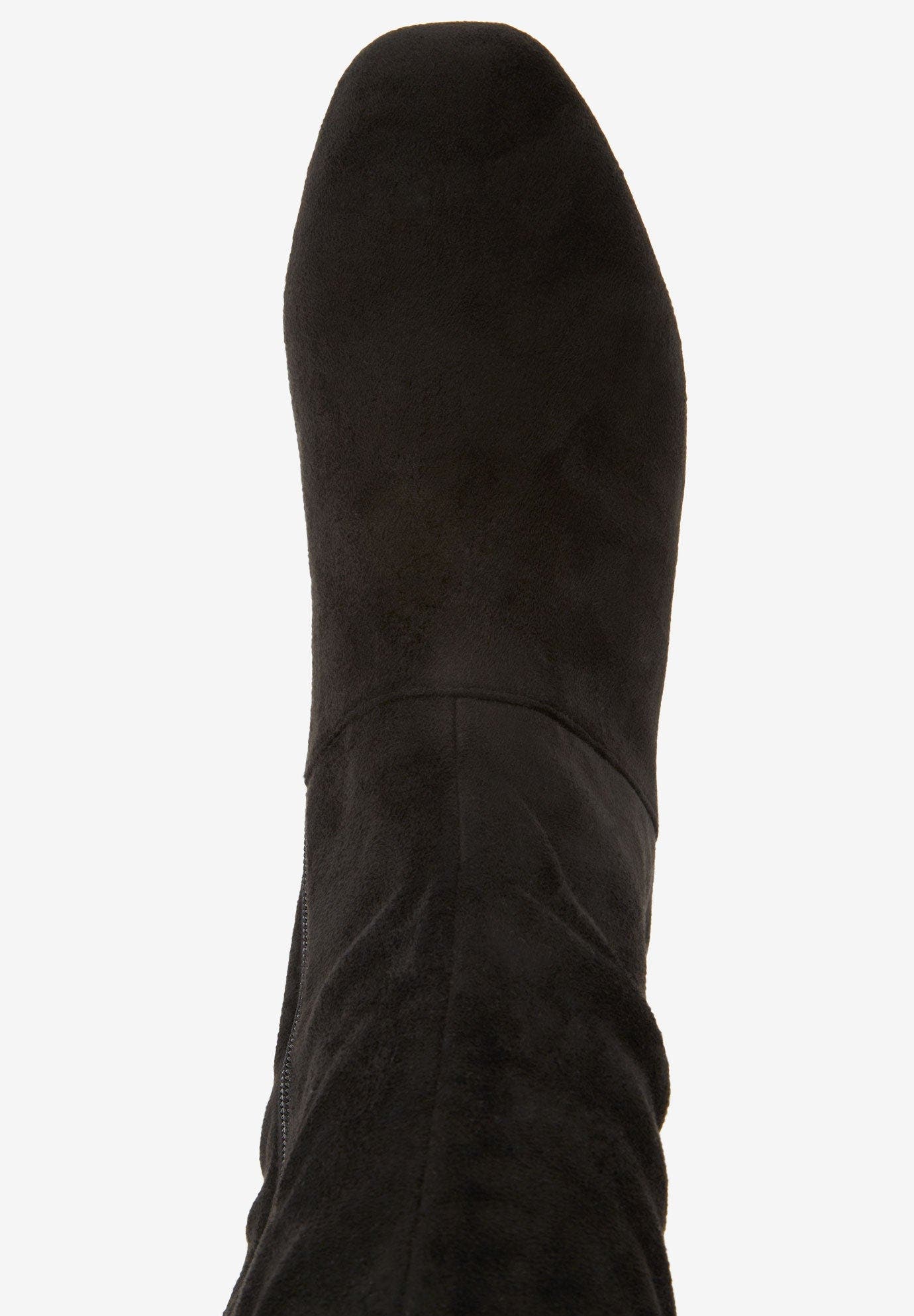 Comfortview The Ivana Tall Wide Calf Boot, Alternate, color, Black