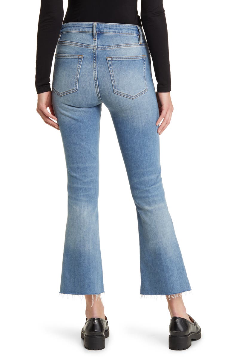 FRAME Le Crop Mini Boot Raw Step Hem Jeans, Alternate, color,