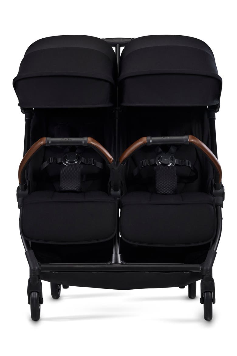 Jet Double Compact Lightweight Travel Stroller Bundle (Nordstrom Exclusive), Alternate, color, BLACK
