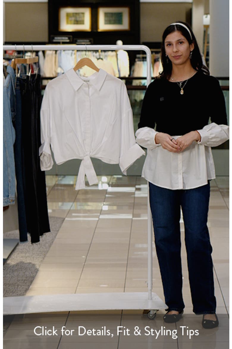 Lisa Tie Front Shirt video