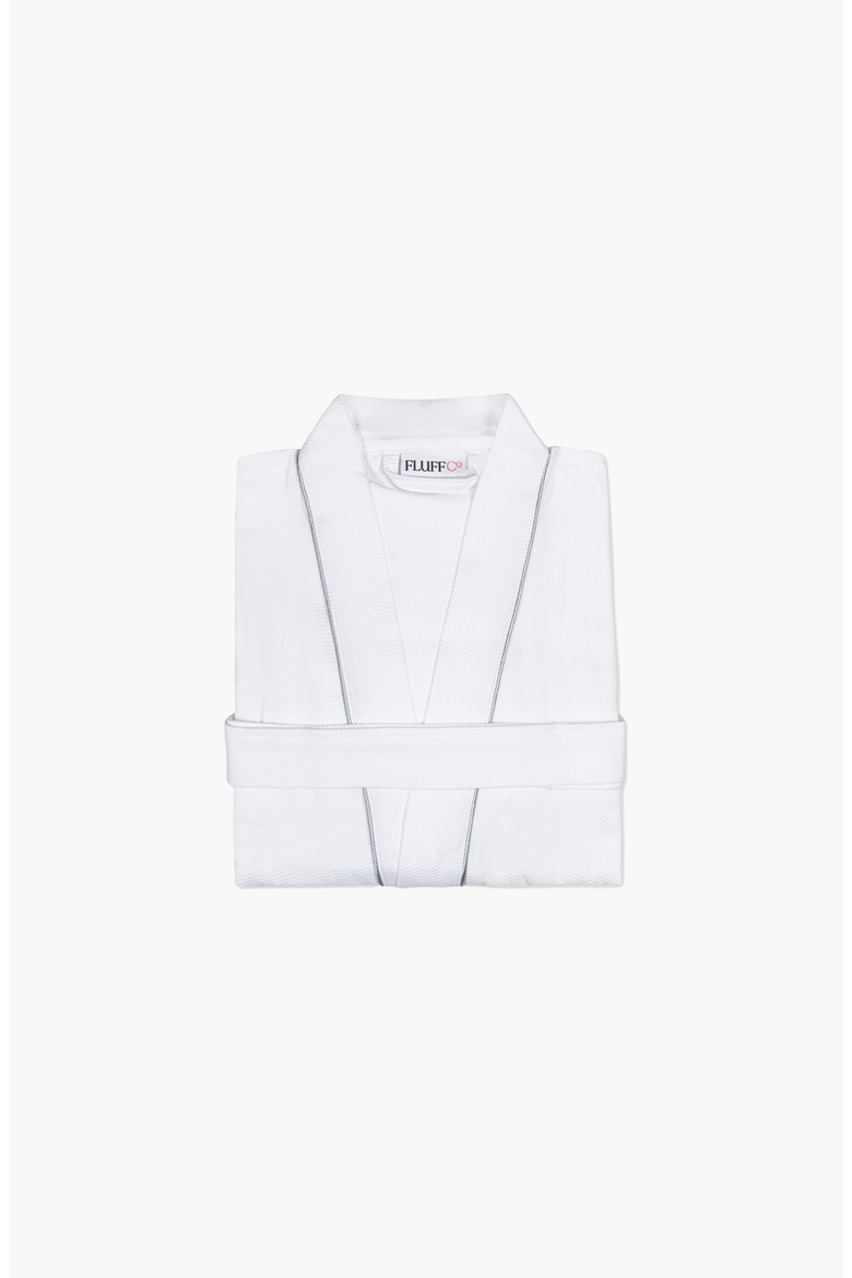Hotel Waffle Robe, Main, color, White