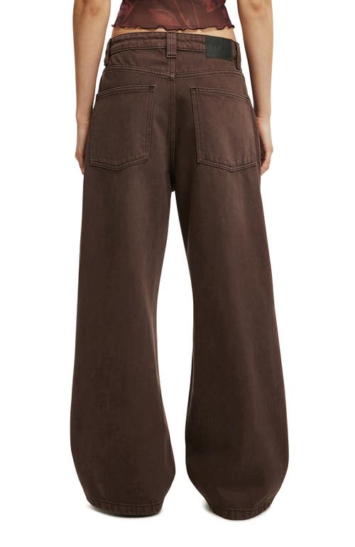 Cotton On Low Super Baggy Jean In Blue