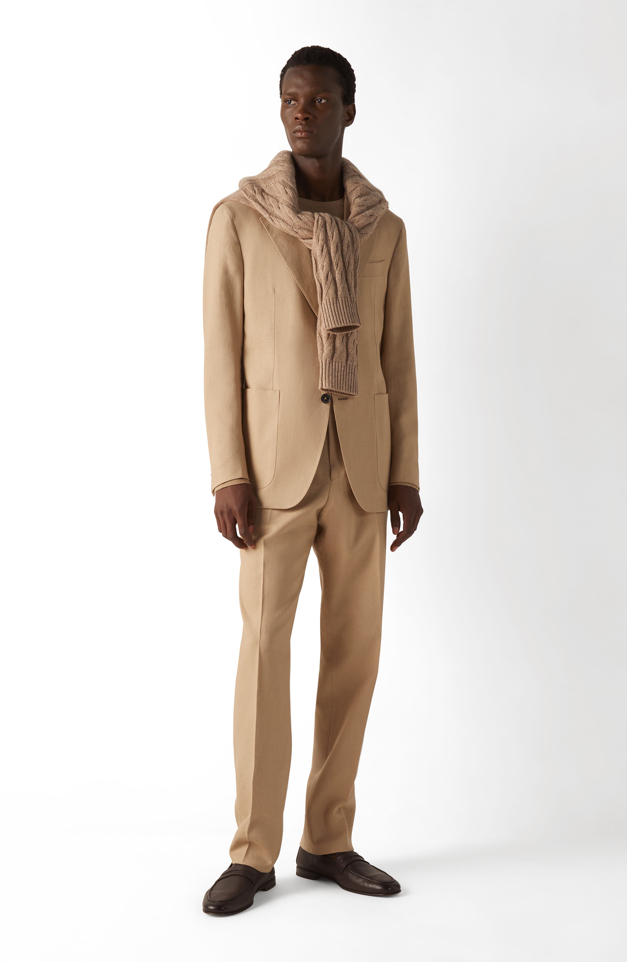 Beige Oasi Lino Jacket - image 2