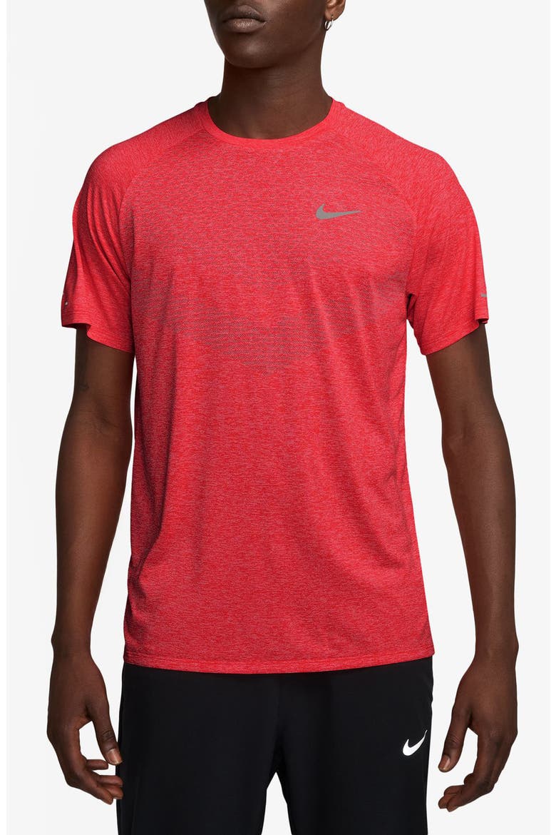 Stride Dri-FIT ADV Running T-Shirt, Main, color, LIGHT CRIMSON
