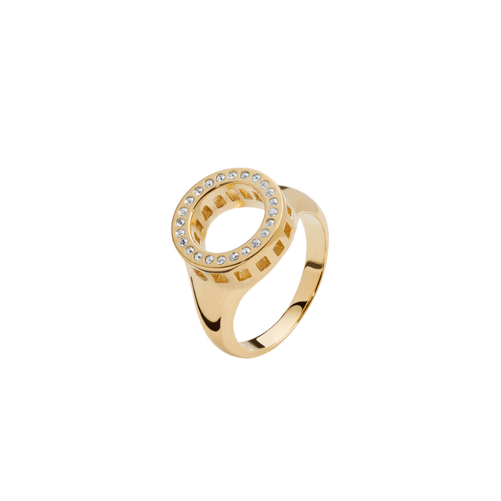 Lucy Quartermaine Art Deco Halo Ring