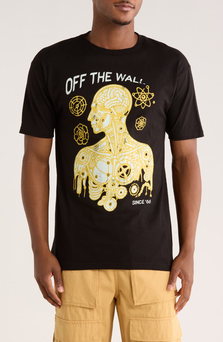 Vans Mechanic Human Logo Graphic T-Shirt, Main, color, 