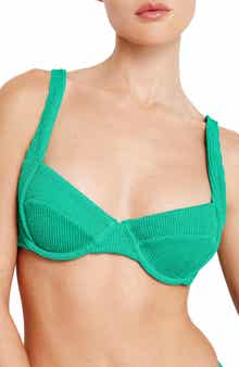 Good American Always Fit Underwire Bikini Top