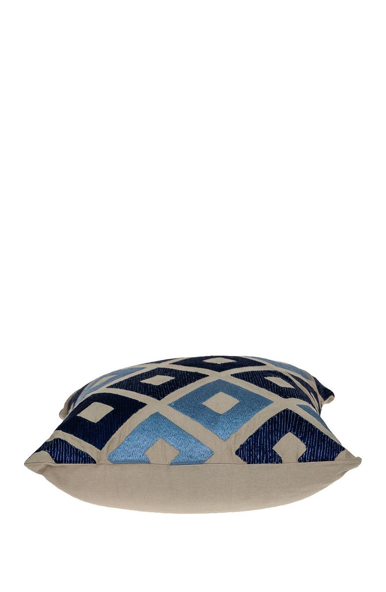 PARKLAND COLLECTION Diyaa Transitional Beige Throw Pillow, Main, color, Beige