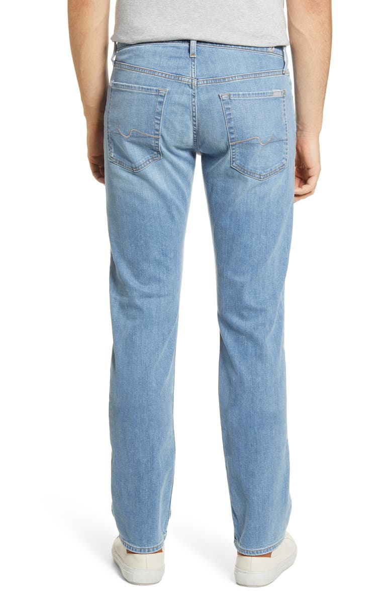7 For All Mankind The Straight Slim Straight Leg Jeans, Alternate, color,