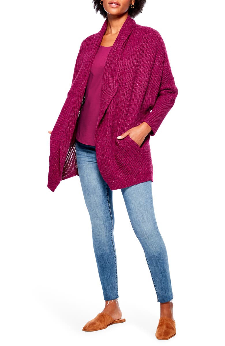 NIC+ZOE Wrap Up Open Cardigan, Alternate, color,