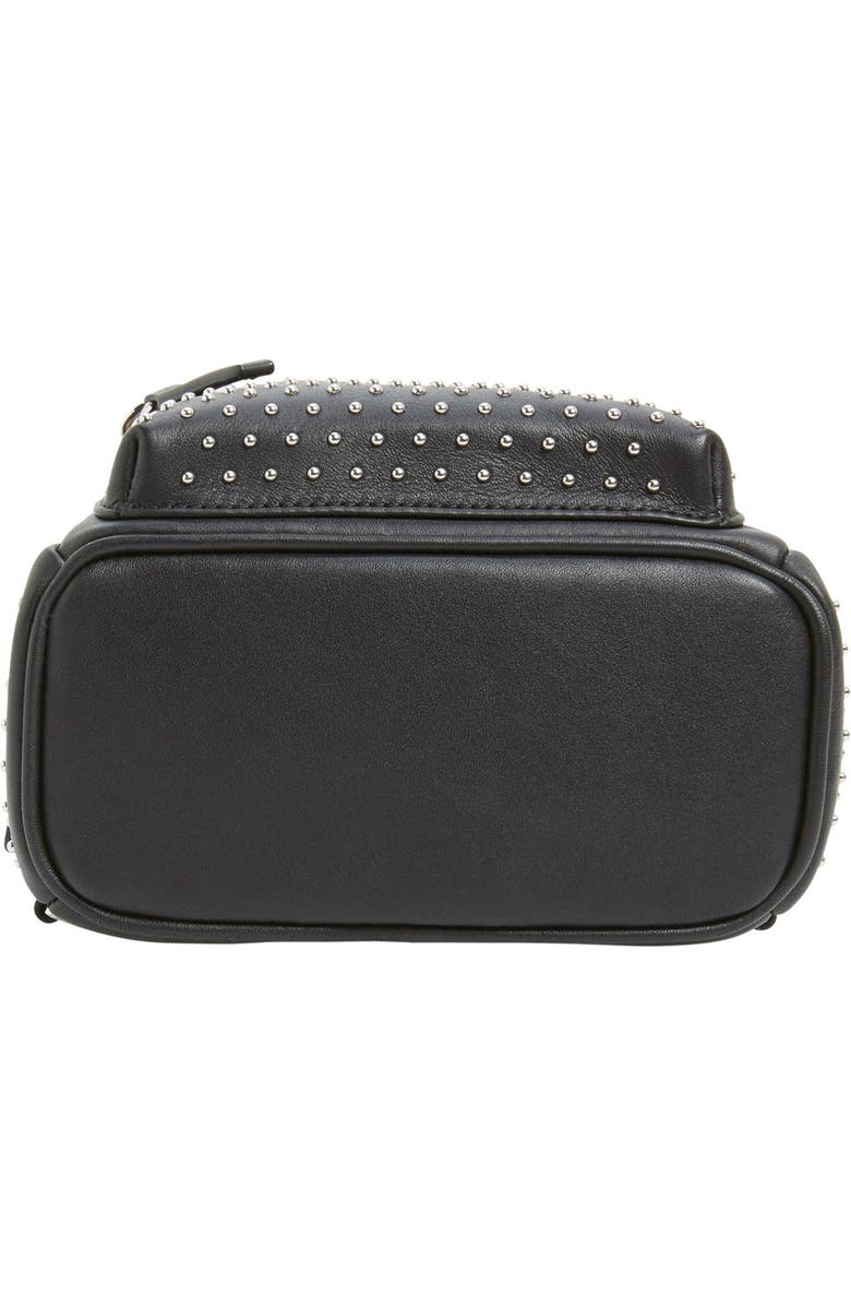 MCM 'X-Mini Stark - Bebe Boo' Studded Leather Backpack, Alternate, color,