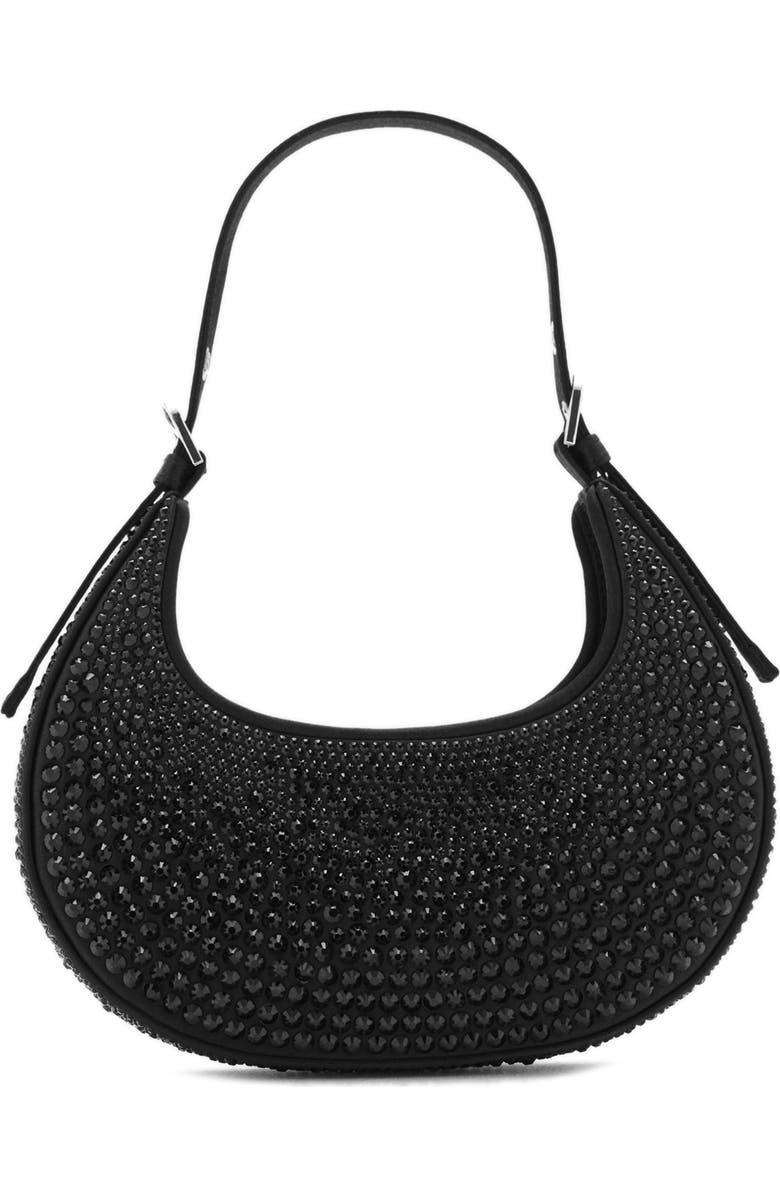 MANGO Crystal Stud Shoulder Bag, Main, color,