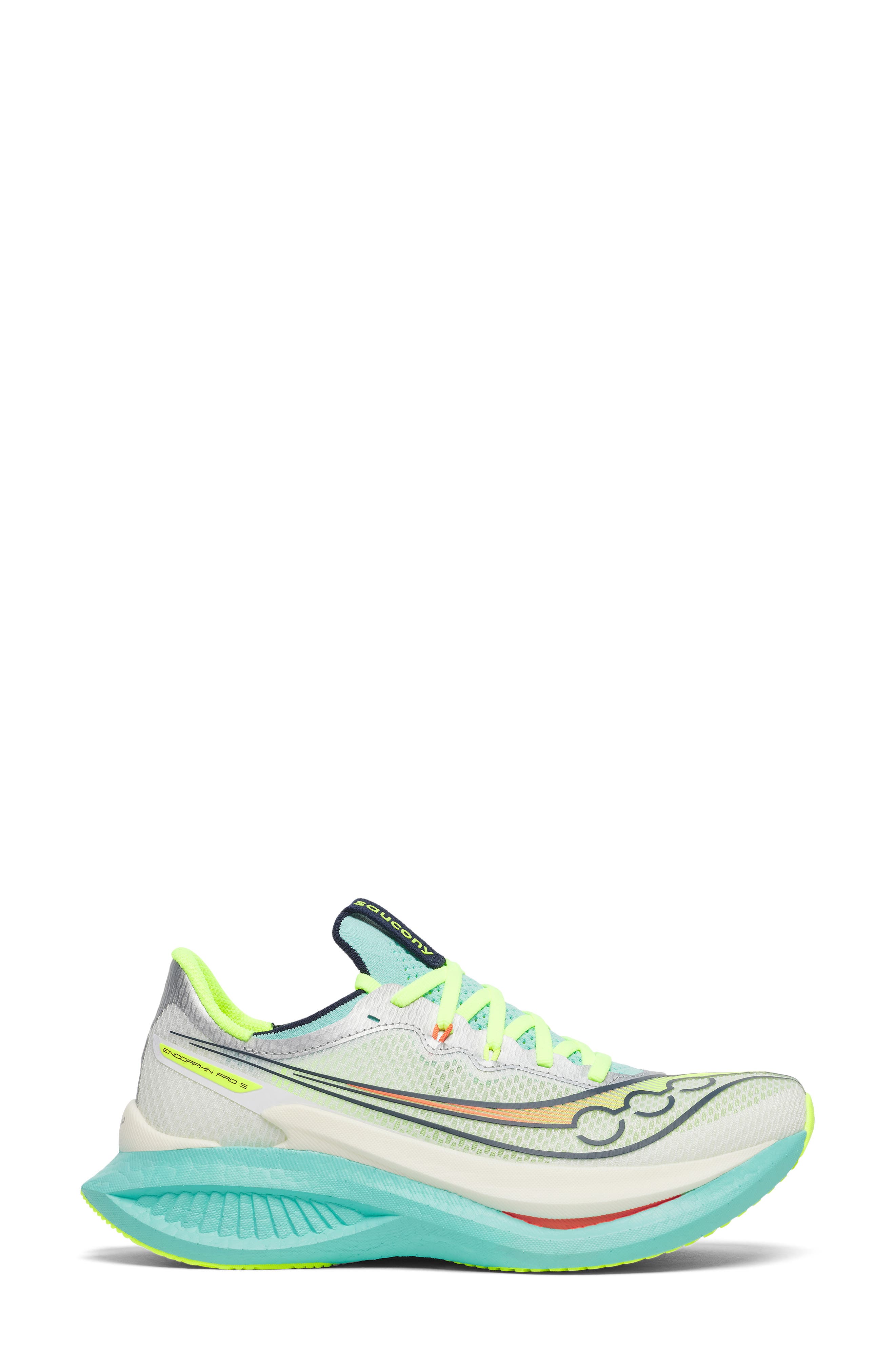 Endorphin Pro 5 Racing Shoe, Alternate, color, WHITE/ SPLASH