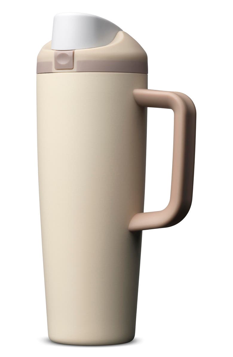 Owala FreeSip<sup>®</sup> Lightly Toasted 30-Ounce Stainless Steel Tumbler, Main, color, Lightly Toasted