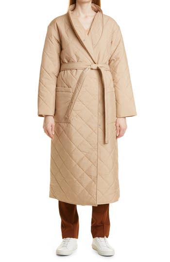 Hugo Boss Boss Palotta Coat In Neutral