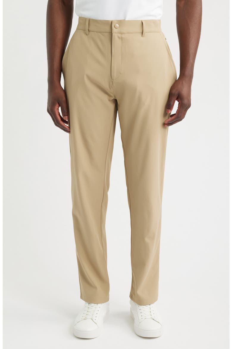 Commuter Straight Leg Pants, Main, color, KHAKI