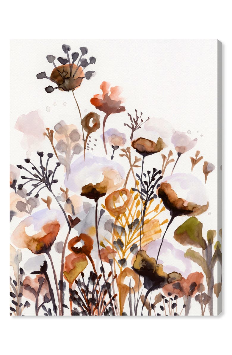 Oliver Gal Deep Forest Earthy Brown Canvas Wall Art, Main, color, 