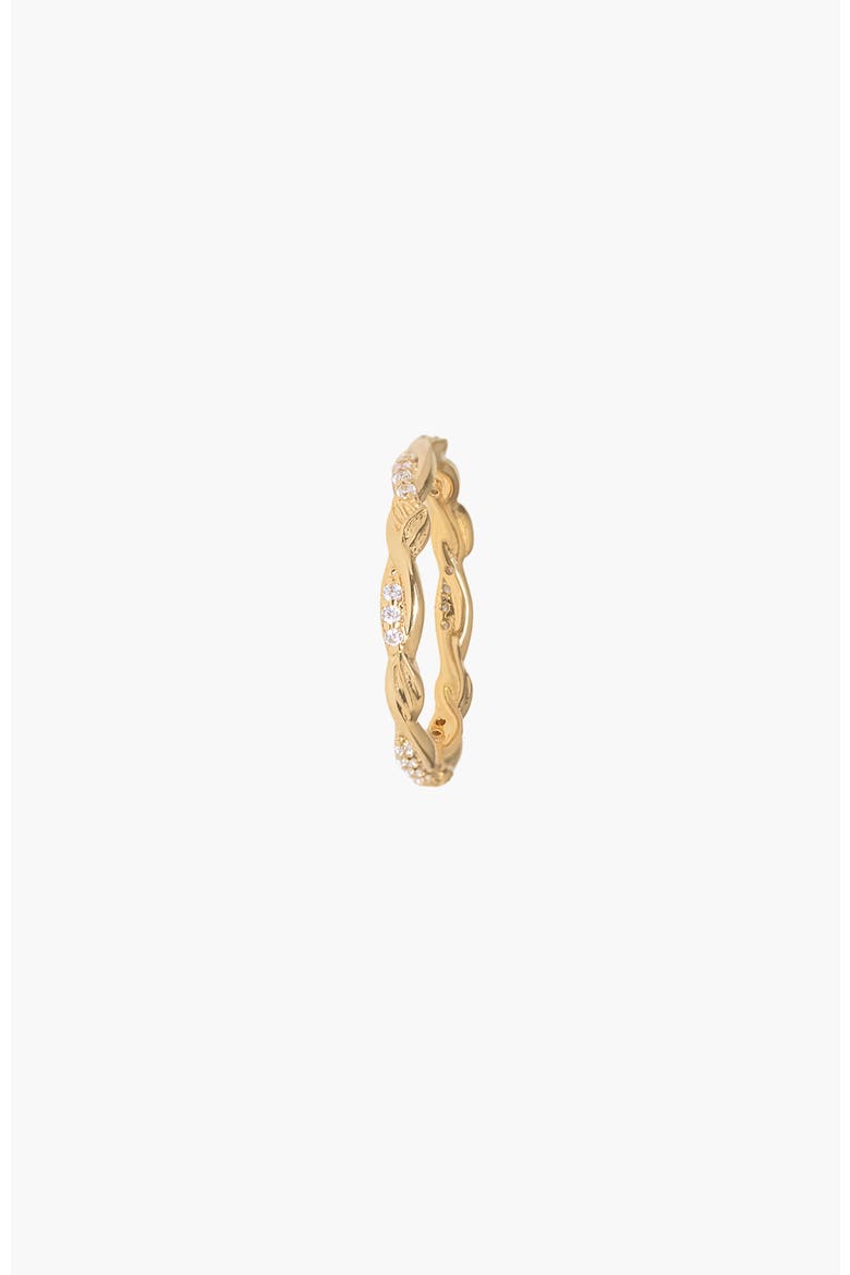 Sacred Vine Band Ring, Main, color, 18k Gold Plated