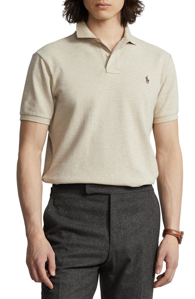 Polo Ralph Lauren Cotton Piqué Polo, Main, color,