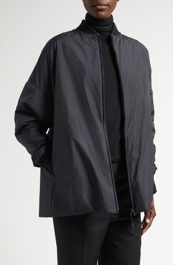 【関税込み】The Row ブラック Vito ボンバージャケット The Row Vito Oversize Jacket | Nordstrom