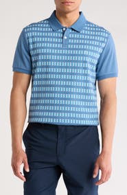 Original Penguin Blocked Jacquard Polo