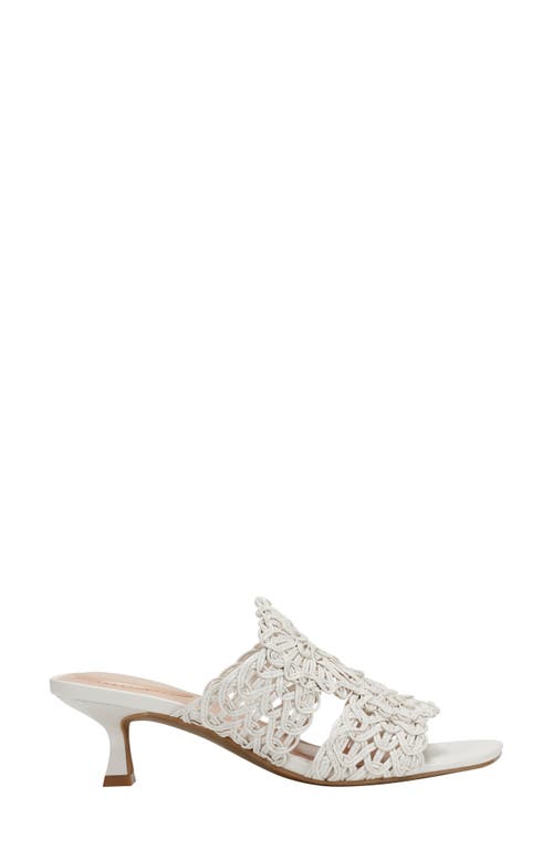 Shop Bandolino Melvana Soutache Sandal In Ivory