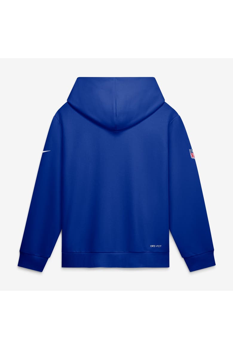 Men's Nike Royal Buffalo Bills Sideline Standard Issue Quarterback Scramble Dri-FIT Full-Zip Hoodie, Alternate, color, Royal