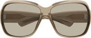 Gucci 70mm Oversize Square Sunglasses