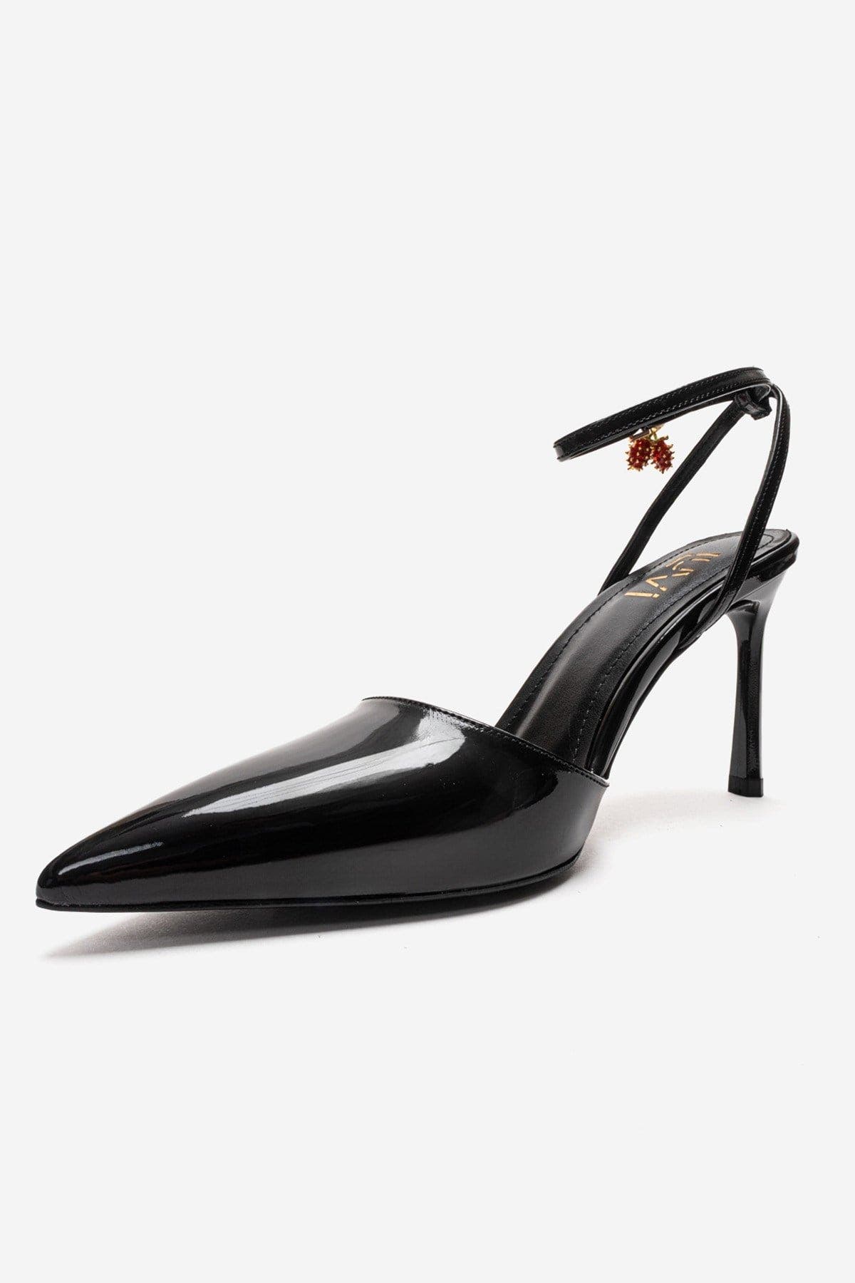 Prologue Shoes Thalia Stiletto Pump, Alternate, color, Black Patent