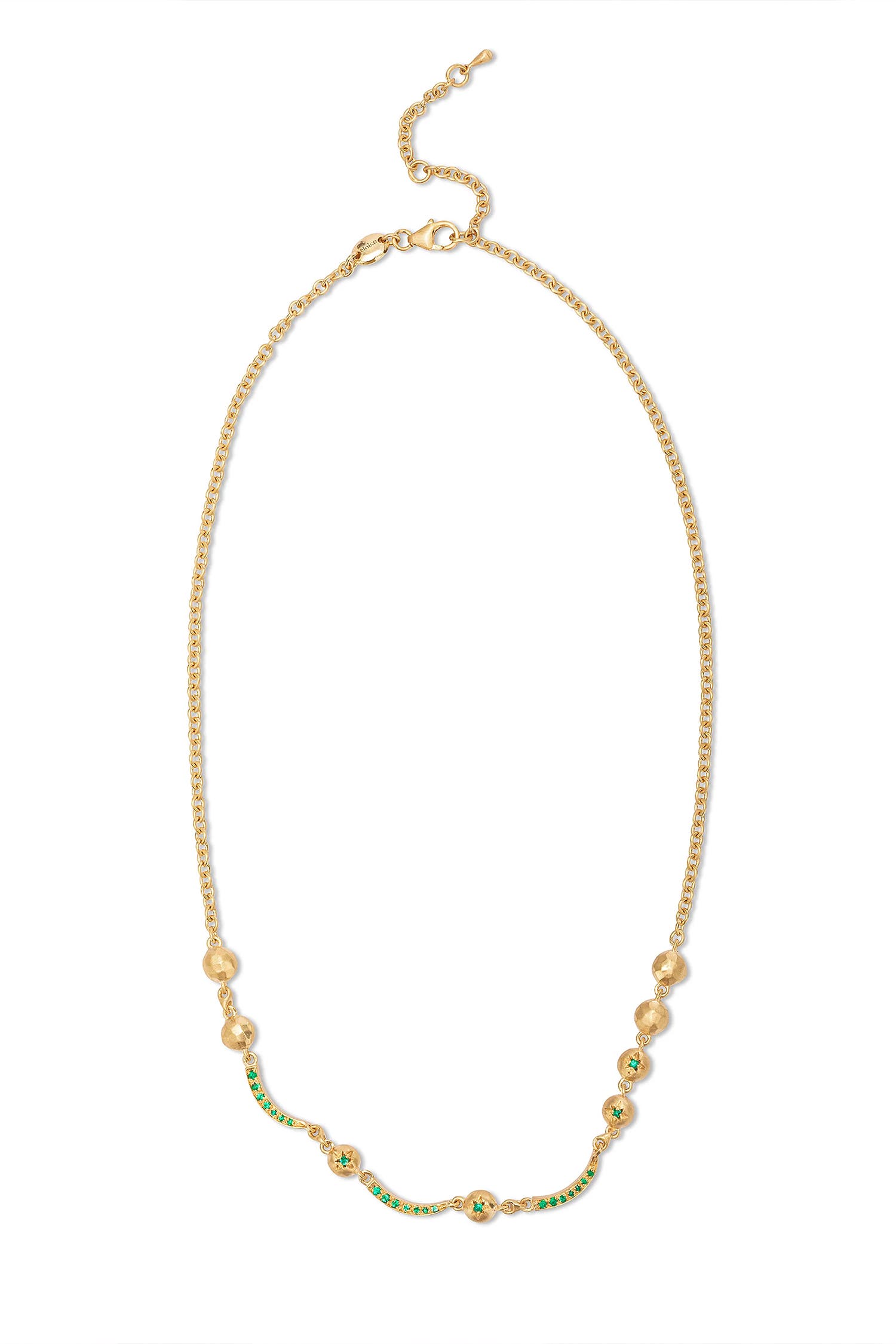 selected Gold/Green Emerald