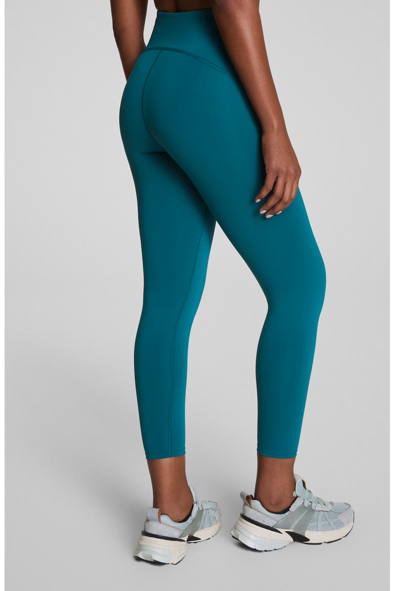 Booty Boost® Low Show Sweat 7/8 Leggings, Alternate, color, LIGHT EMERALD BAY