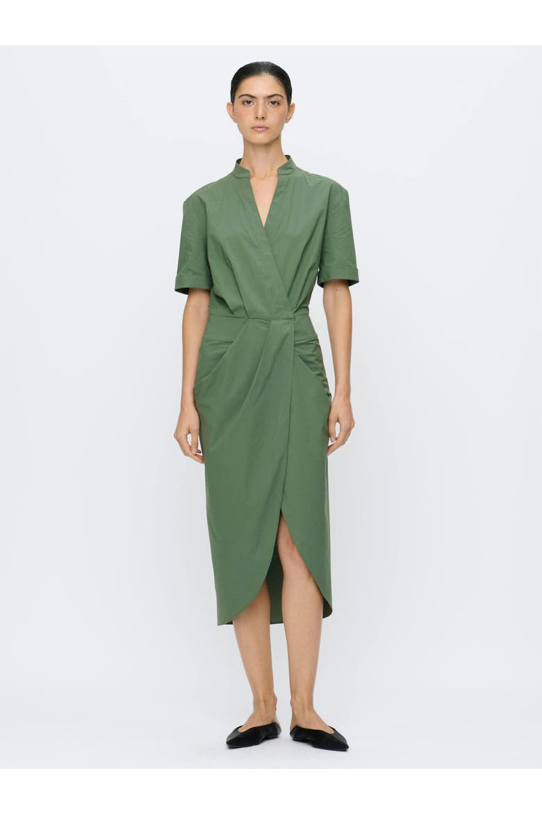 BALI Wrap shirtdress, Alternate, color, Green