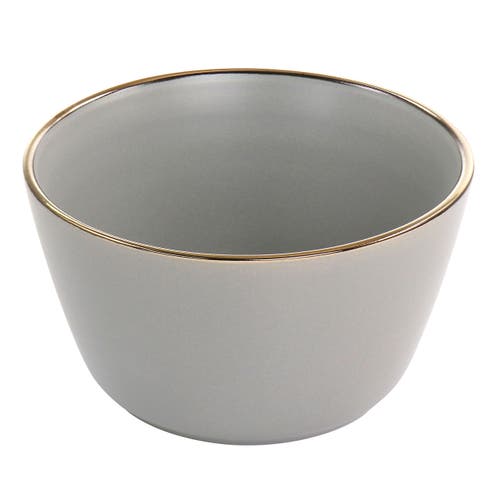 Elama Louis 16 Piece Stoneware Dinnerware Set In White